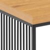 STRINGTON Side Table with Oak Top & Black Frame - Image 5