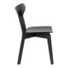 ROXBY Set of 2 Dining Chairs in Black - Image 3