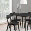 ROXBY Set of 2 Dining Chairs in Black - Image 8