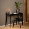 ROXBY Set of 2 Dining Chairs in Black - Image 6