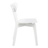 ROXBY Set 0f 2 Dining Chairs in White - Image 3