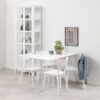 ROXBY Set 0f 2 Dining Chairs in White - Image 7