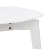 ROXBY Set 0f 2 Dining Chairs in White - Image 4
