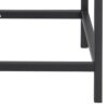 SEAFORD 2 Glass Door Display Cabinet in Black - Image 7