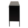 SEAFORD Sideboard with 2 Doors & 3 Drawers in Black & Oak - Image 3