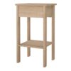 BARCELONA Bedside Table with 1 Drawer in Jackson Hickory Oak - Image 5