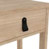 BARCELONA Bedside Table with 1 Drawer in Jackson Hickory Oak - Image 7
