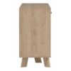 IKAST Sideboard 4 Doors 1 Drawer in Jackson Hickory & White - Image 4