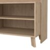 IKAST TV Wall Unit with 2 Sliding Doors in Jackson Hickory & White - Image 7