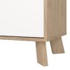 IKAST China Cabinet with 2 Doors in Jackson Hickory & White - Image 7
