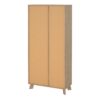 IKAST China Cabinet with 2 Doors in Jackson Hickory & White - Image 5