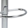 PLUMP Light Grey Swivel Bar Stool with Open Back - Image 6