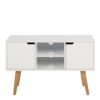 MITRA 2 Doors Sideboard in White - Image 2