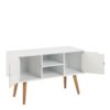 MITRA 2 Doors Sideboard in White - Image 4