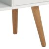 MITRA 2 Doors Sideboard in White - Image 5