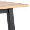 CHARA Bar Table in Black & Oak - Image 4
