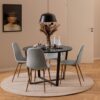 AMBLE Round Dining Table in Black - Image 10