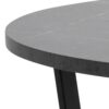 AMBLE Round Dining Table in Black - Image 3