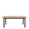 BRIGHTON Dining Table 180x95cm in Oak with Herringbone Effect - Image 2