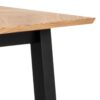 BRIGHTON Dining Table 180x95cm in Oak with Herringbone Effect - Image 6