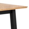 BRIGHTON Dining Table 220x95cm in Oak with Herringbone Effect - Image 6