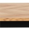 BRIGHTON Dining Table 220x95cm in Oak with Herringbone Effect - Image 5
