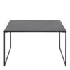 INFINITY Square Coffee Table in Matt Black - Image 2
