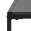 INFINITY Square Coffee Table in Matt Black - Image 5