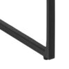 INFINITY Square Coffee Table in Matt Black - Image 6
