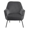 MELISSA Lounge Chair in Dark Grey - Image 2