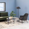 MELISSA Lounge Chair in Dark Grey - Image 9