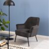 MELISSA Lounge Chair in Dark Grey - Image 8