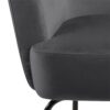 MELISSA Lounge Chair in Dark Grey - Image 6