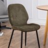 FEMKE Dining Chairs in Olive Green - Set of 4 - Image 9