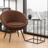 INFINITY Side Table in Matt Black - Image 8