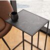 INFINITY Side Table in Matt Black - Image 7