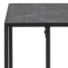 INFINITY Side Table in Matt Black - Image 5