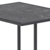 INFINITY Side Table in Matt Black - Image 4