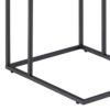 INFINITY Side Table in Matt Black - Image 6