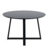 MALIKA Round Dining Table in Black - Image 2