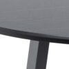 MALIKA Round Dining Table in Black - Image 4