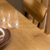 PERU Dining Table in Black & Oak - Image 6