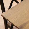 PERU Dining Table in Black & Oak - Image 4