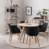 TOWNSVILLE Round Dining Table in White Oak - Image 7
