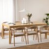 ATLANTIC Dining Table in Oak - Image 8