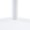IBIZA Round Dining Table with White Top & White Base - Image 5