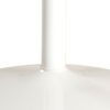 IBIZA Round Dining Table with Oak Top & White Base - Image 6