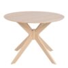 I_DUNCAN Round Dining Table in White Oak - Image 2