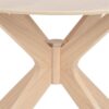 I_DUNCAN Round Dining Table in White Oak - Image 4