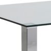 KANTE Dining Table with Glass Top - Image 4